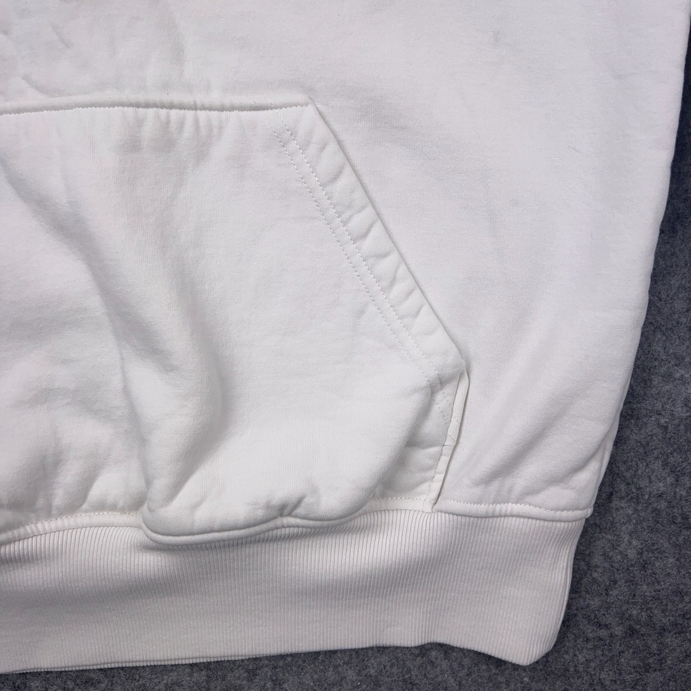 Prod Bldg Hoodie Womens XL White Japanese Chinese‎ Hooded Pullover Sweatshirt - Picture 7 of 13